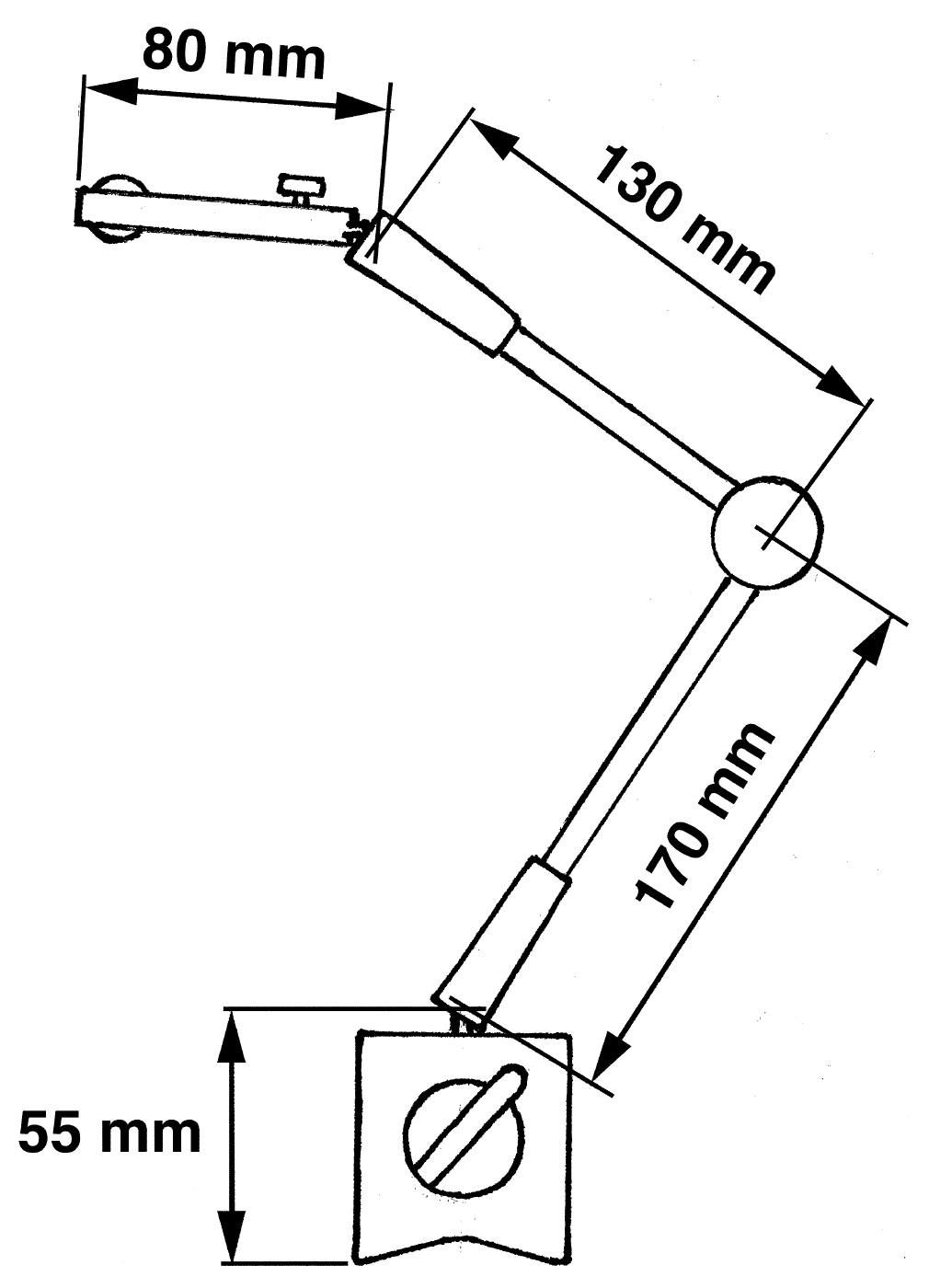 Limit Indikatorstativ Maxi 100kg - med