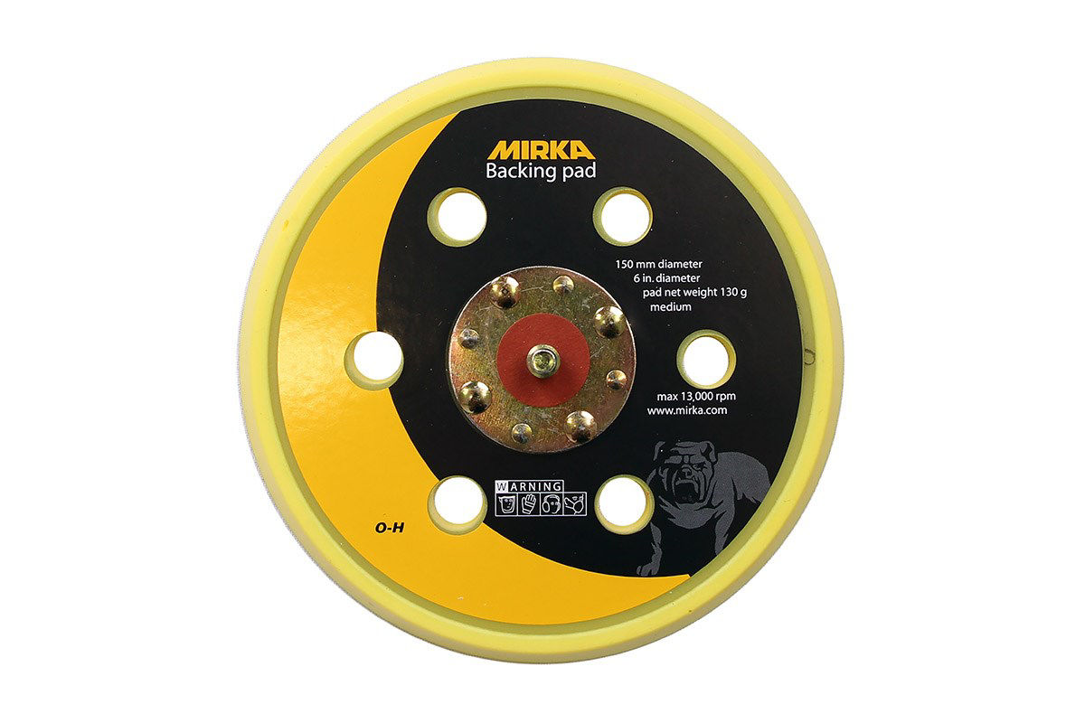 Mirka Platta 150mm 5/16" PSA 6H Medium