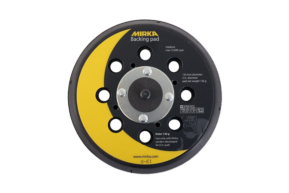 Mirka Underlagsplatta 125mm 5/16" Grip 28H Medium - slipmaskiner