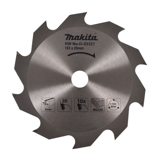 Makita D-03327 Sågklinga 165x20x2mm 10T