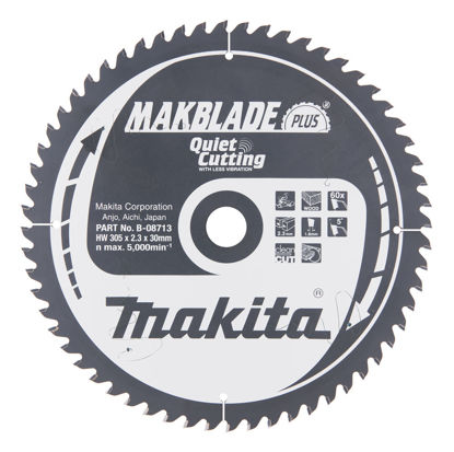 Makita B-08713 Sågklinga HM 305x30x2,3mm 60T Trä
