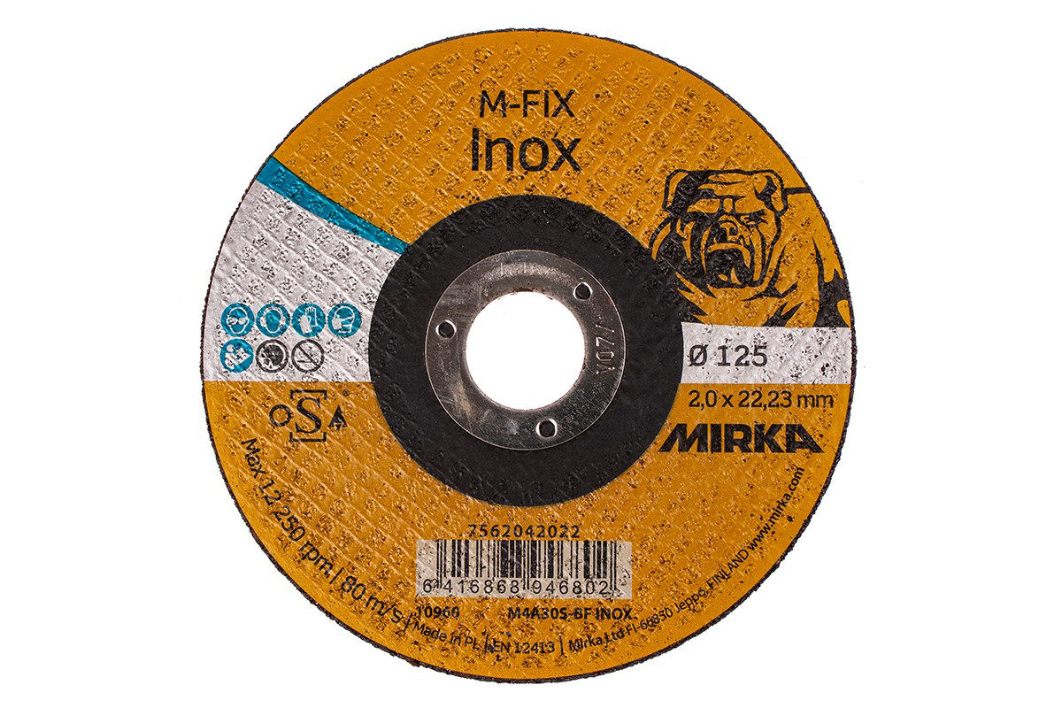 Mirka KAP M-FIX 125x2,0x22,23 M4A30S-BF - kapskiva