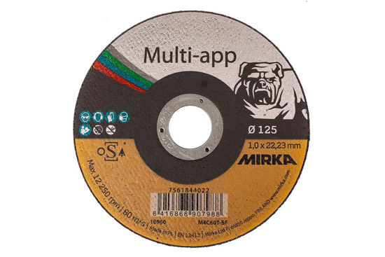 Mirka KAP MULTI APP 125x1,0x22,23 M4C60T