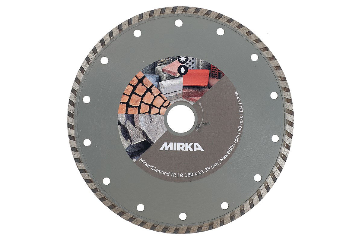 Mirka Diamond 180x22,2 TR - betong