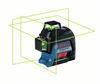 Bosch GLL 3-80 G Kors-/Linjelaser 3x360 Grön