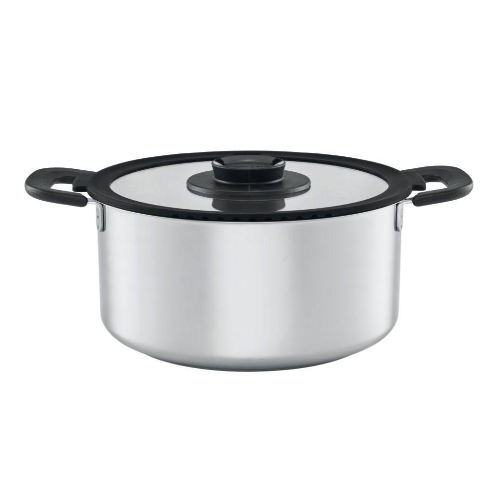 Fiskars Kastrull 5L Functional Form - rostfritt stål
