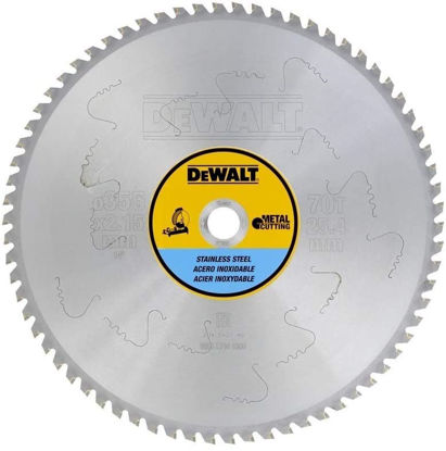 DeWalt DT1921 Rostfri Klinga 355X25,4mm 70T