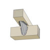 FAST CC Knagge KB 210x210x2,0x107