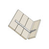 FAST CC Torvtakskrok PRH 285x120x6,0x30 Svart