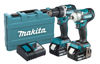 Makita DLX2410G Combokit DDF484/DTW300 (2x6,0ah)