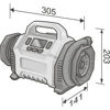 Flex Batterikompressor CI18.0 (utan batteri)