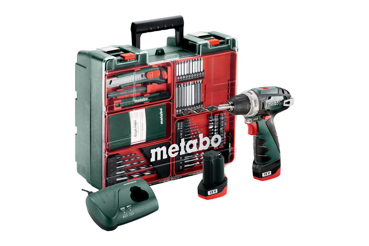 Metabo Powermaxx BS Basic Set Borrksruvdragare 10,8V (2x2,0ah) - med