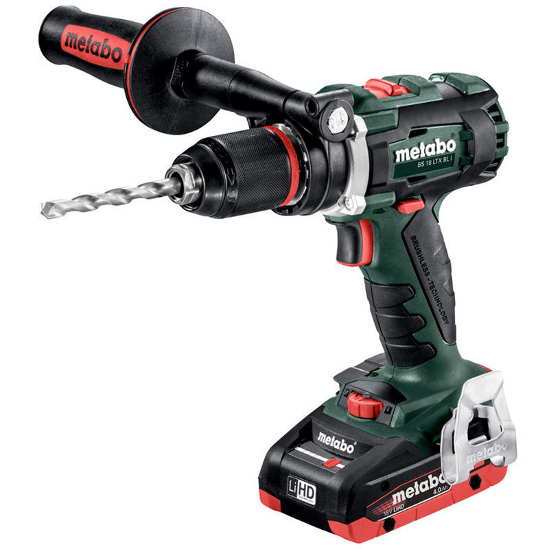 Metabo BS 18 LTX BL I Borr-/Skruvdragare 18V LiHD (2x4,0ah) - batteridriven