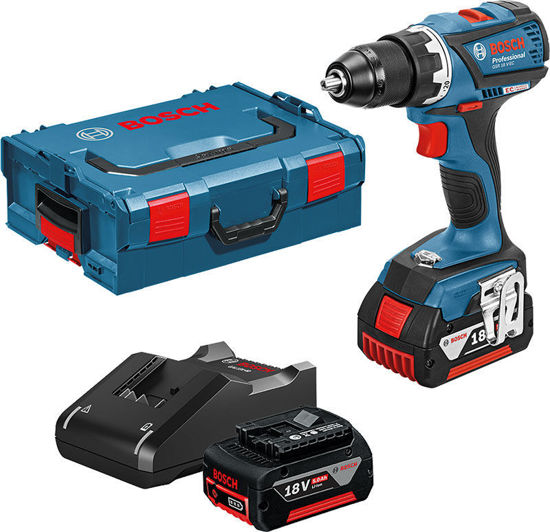 Bosch GSR 18V-EC Borr-/Skruvdragare 18V (2x5,0ah)