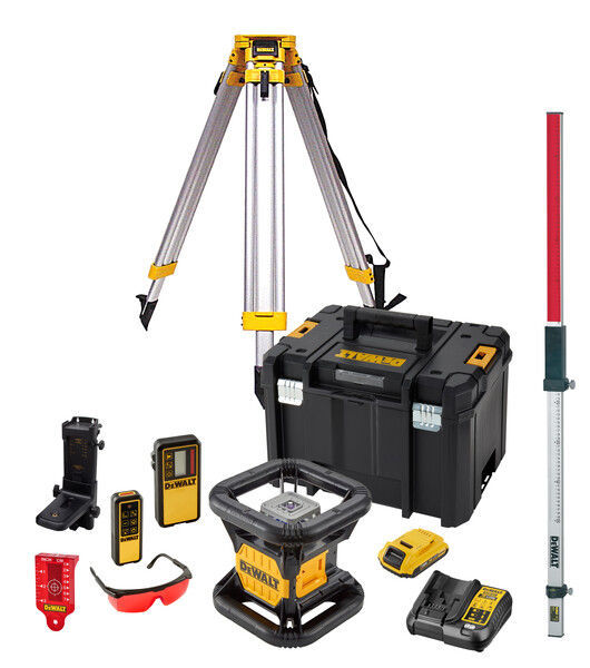 DeWalt DCK374D1RND Laserkit Röd 18V - roterande