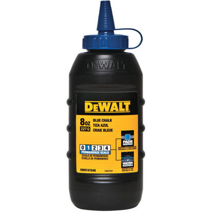 	DeWalt DWHT47049-9 Blue Chalk Refill 226G