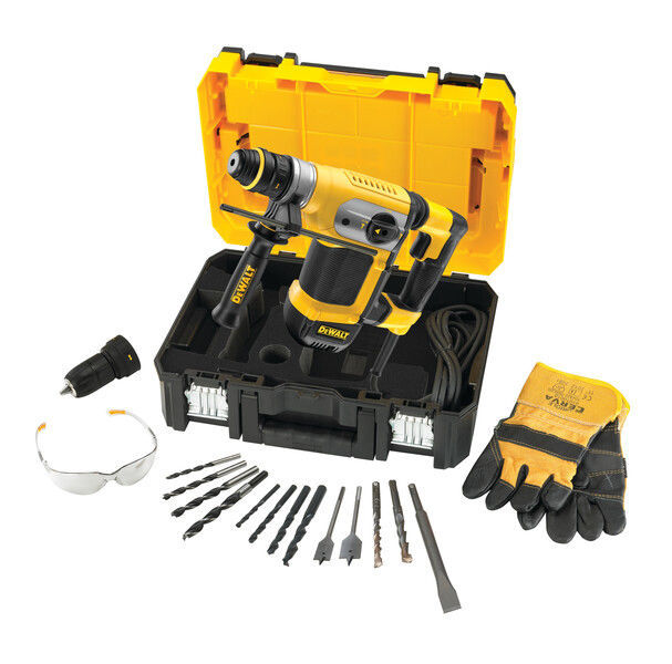 DeWalt D25417KT Borr-/Mejselhammare 32mm QCC T-STAK SDS+ 4,2J - med