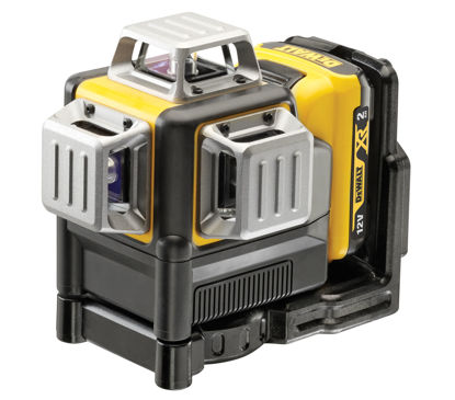 DeWalt DCE089D1G Grön Linje-/Korslaser 3x360° (1x2,0ah)