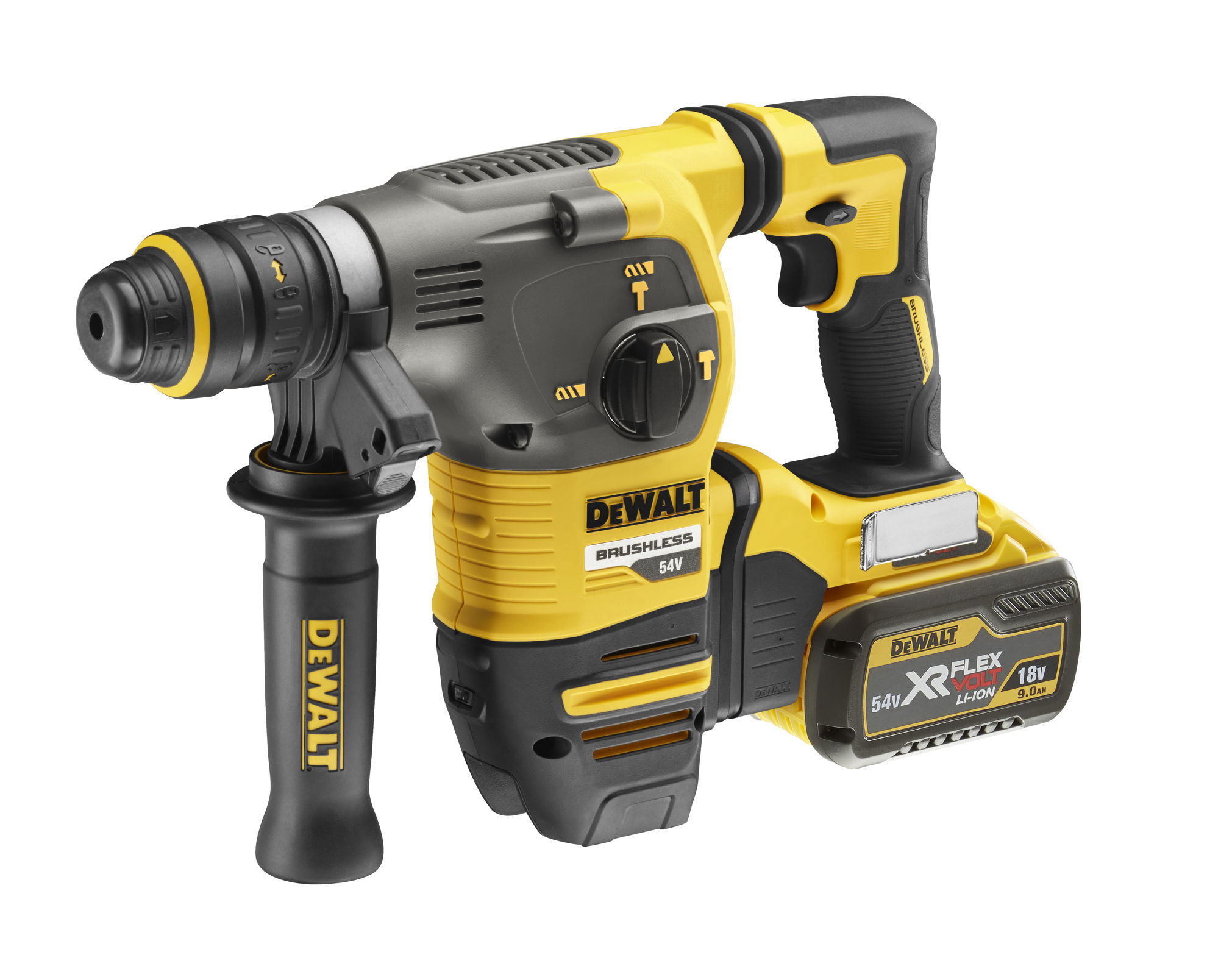 DeWalt DCH334X2 Borrhammare FlexVolt SDS+ 54V (2x9,0ah) - med