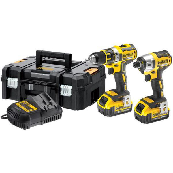 DeWalt DCK258M2T Combokit 18V (DCD790+DCF886) - slagskruvdragare