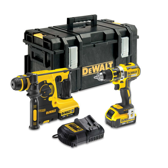 Bild på DeWalt DCK273M2 Combipack 18V XR DCD790+DCH253 (2x4,0ah)