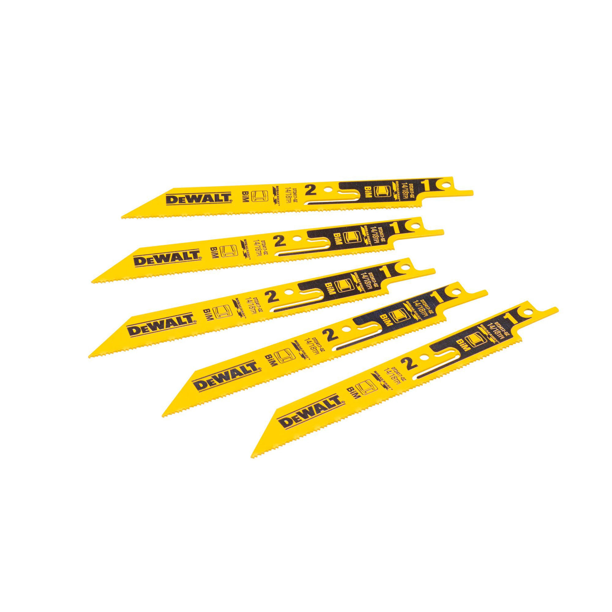 DeWalt DT2417 Tigersågblad Trä 152mm 5-P - med