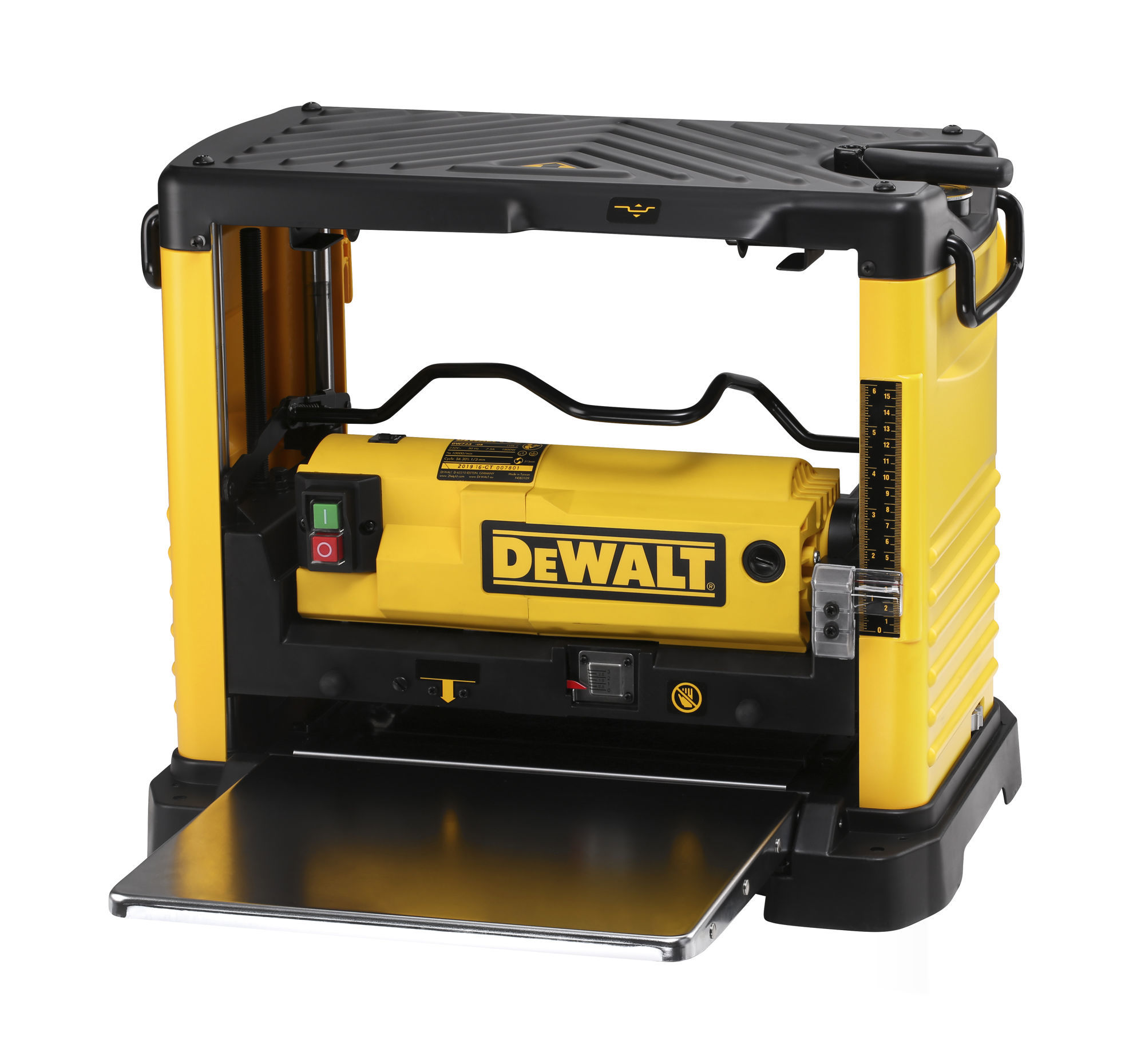 DeWalt DW733 Planhyvel - låser