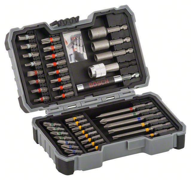 Bosch Bitssats 43-delar (Hardcase) - med