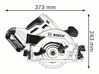 Bild på Bosch GKS 18V-57G Cirkelsåg 18V 165mm C&G (utan batterier)