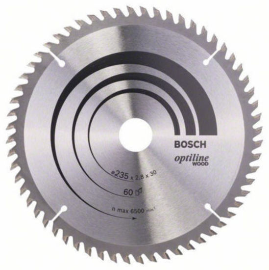 Picture of Bosch Cirkelsågsklinga 235mm 60T