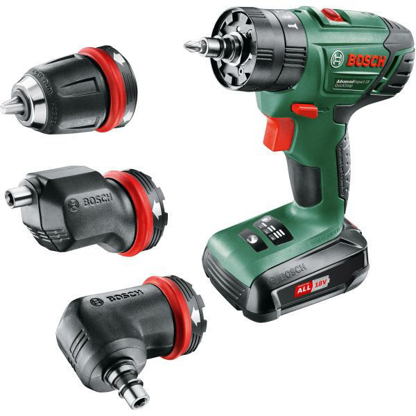 Bosch AdvancedImpact 18 QuickSnap Borrskruvdragare 18V (1x1,5ah) - med