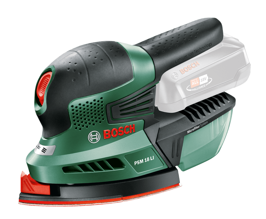 Bosch Multislip PSM 18 LI 18V (utan batteri) - med
