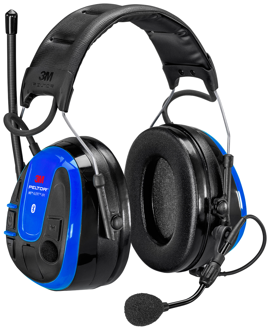 Peltor Hörselkåpa Hjässbygel WS Alert XPI MRX21A3WS6 - med bluetooth