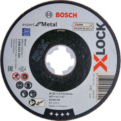 Bild på Bosch X-LOCK Kapskiva 125x22,2x1,6mm Expert for Metal