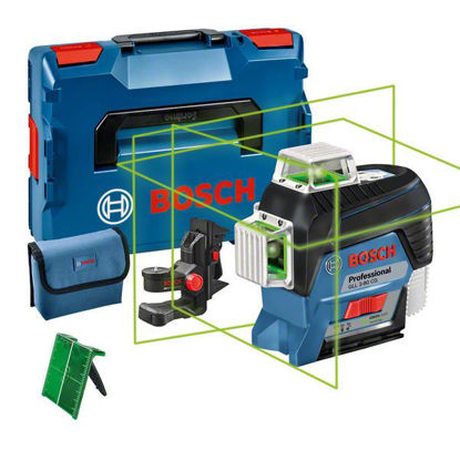 Bosch GLL 3-80 CG Kors-/Linjelaser 3x360 Grön