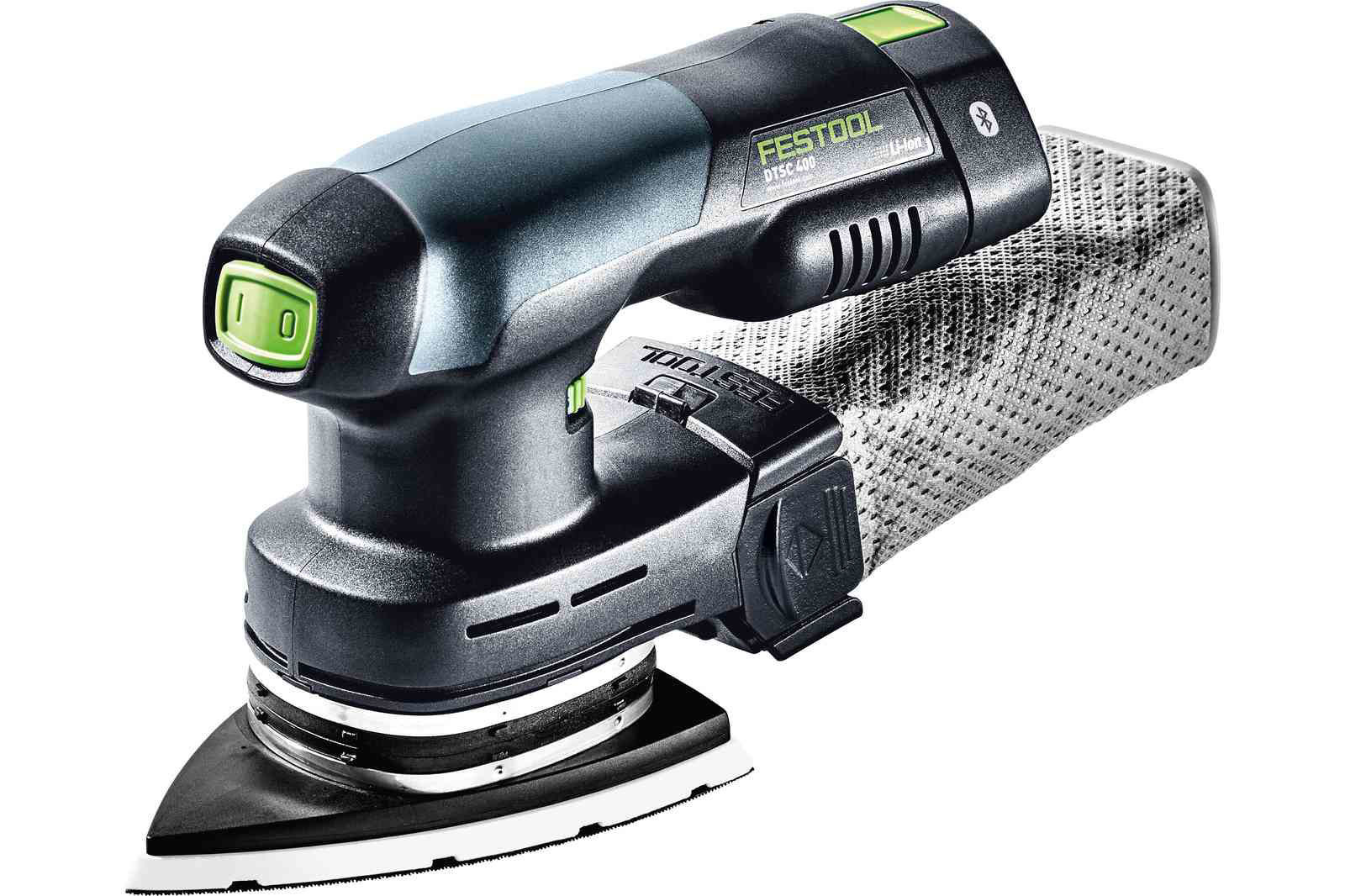 Festool DTSC 400 Li-3,1-Plus Slipmaskin 100x150mm 18V (2x3,1ah) - med