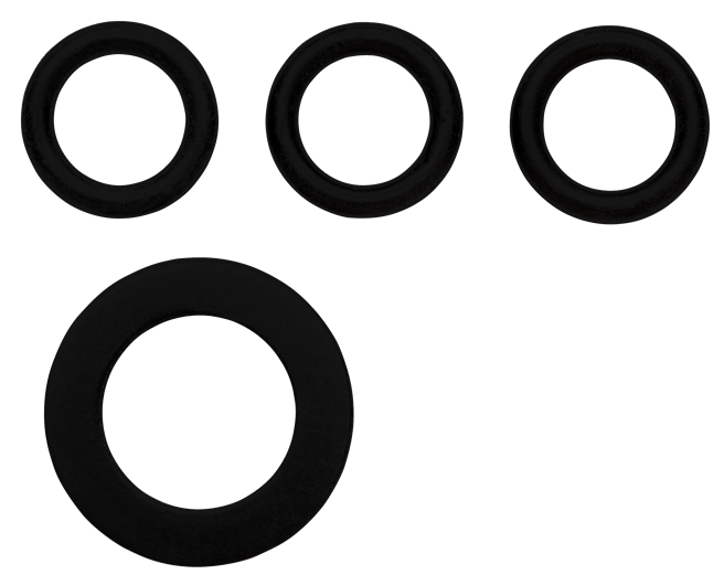 Gardena 01124-20 3 st O-ring och 1 st 3/4" flat - bricka