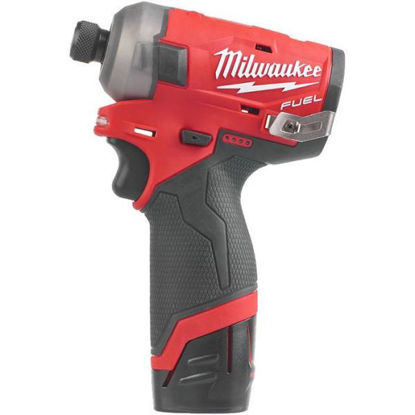 Bild på Milwaukee M12 FQID-202X Slagskruvdragare FUEL 12V (2x2,0ah)