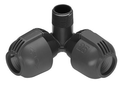 Bild på Gardena 02783-20 Vinklad L-Skarv 25mm x 3/4" utvändig gänga