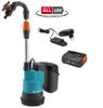 Bild på Gardena 14602-20 Pump för regnvattentunna 2000/2 18V P4A Set (2,5Ah batteri + standardladdare