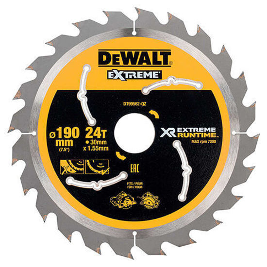 Bild på DeWalt DT99562 Sågklinga XR 190mm 24T (Universal)