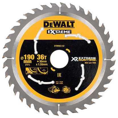 Bild på DeWalt DT99563 Sågklinga XR 190mm 36T (Fina Snitt)