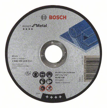 Bild på Bosch Kapskiva 125x1,6mm för Metall - RAK