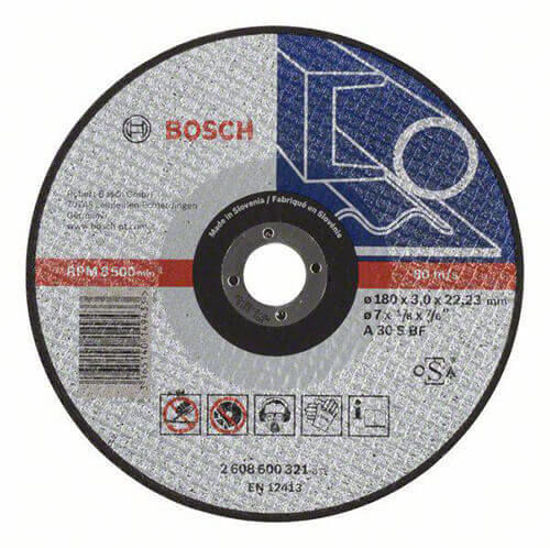 Picture of Bosch Kapskiva 180x3mm för Metall - RAK