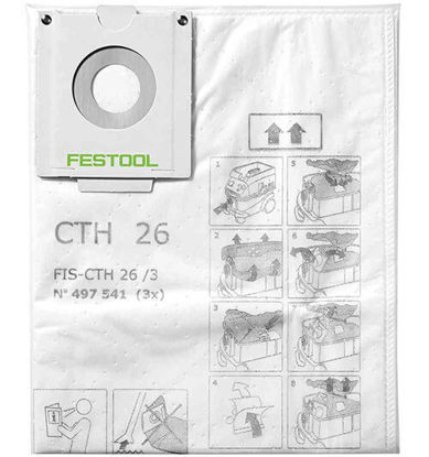 Bild på Festool Filtersäck FIS-CTH 26 3-P