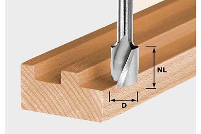 Bild på Festool Spiralnotfräs HS SPI D10/30