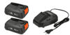 Bild på Gardena Startkit P4A 2 x PBA 18 V/45 + AL 1830 CV