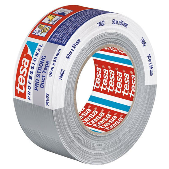 Tesa 74662 Silvertejp 50mm x 50m