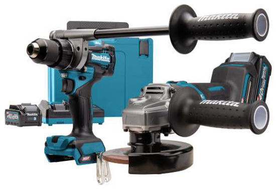 Bild på Makita DK0124G201 Combokit XGT DF001+GA005 40V (2x4,0Ah)