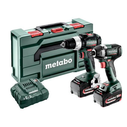 Metabo Combo Set 18V BS 18 LT BL & SSD 18 LT 200 BL Metabox 145 L